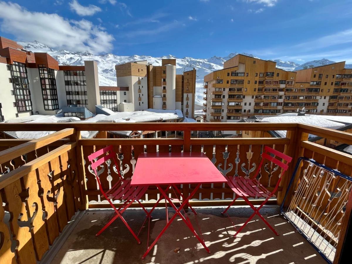 Val Thorens Studio 4 Pers Residence La Roche Blanche Bagian luar foto