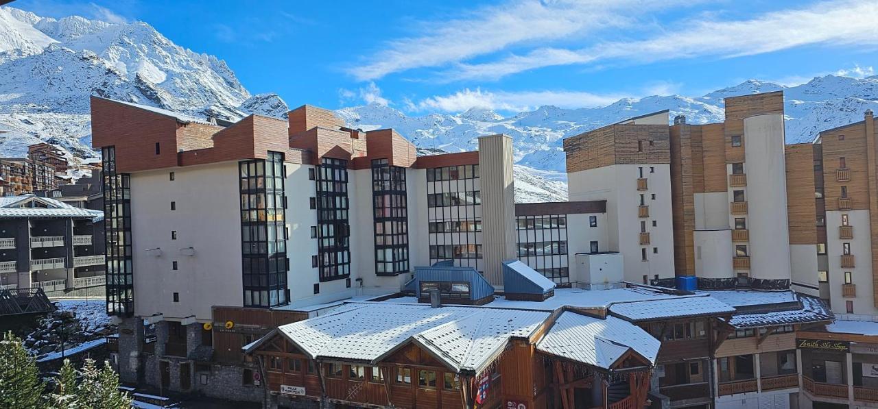 Val Thorens Studio 4 Pers Residence La Roche Blanche Bagian luar foto